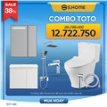 Combo Phòng Tắm TOTO MS857DT8 giá chỉ 3.990K